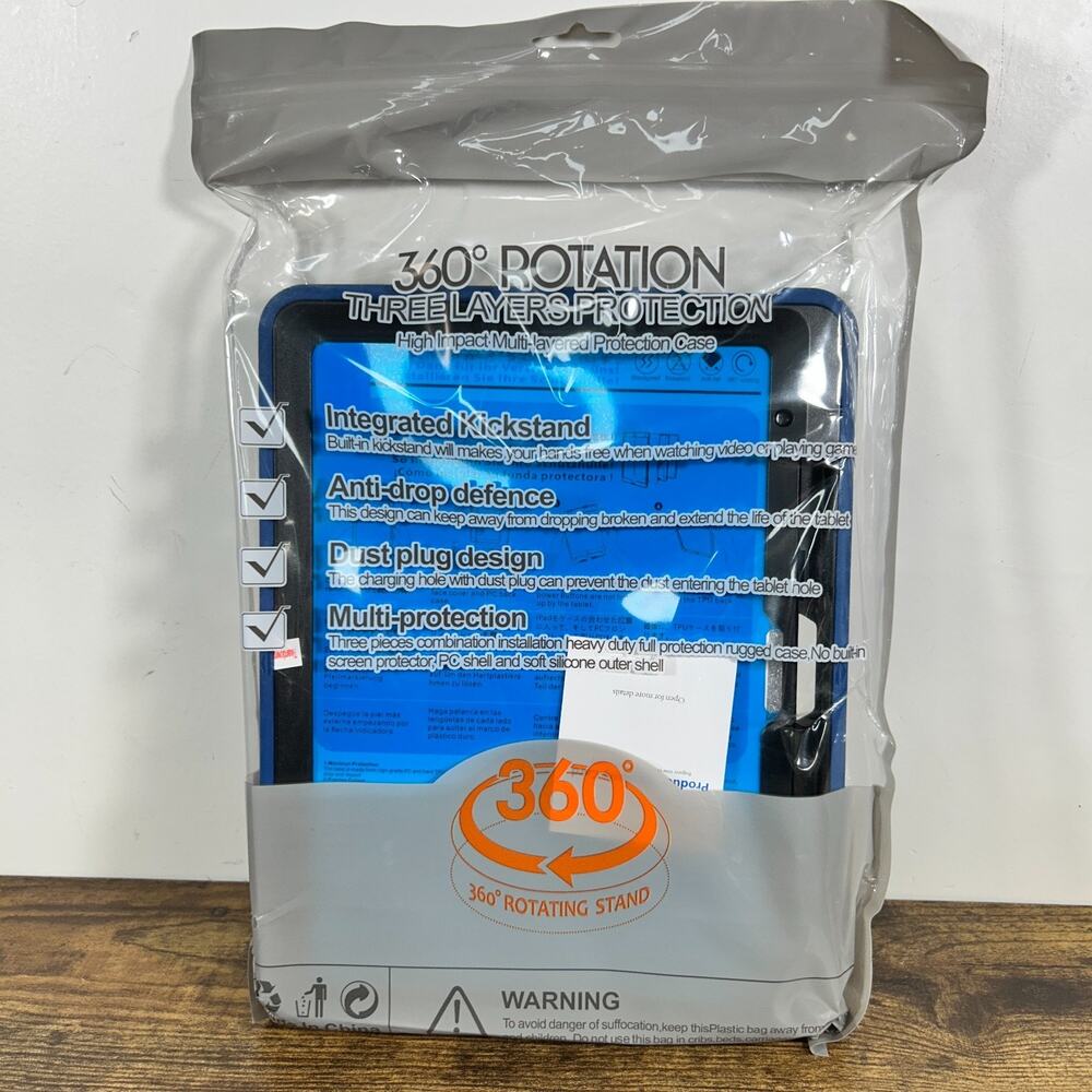 Heavy Duty Shockproof Case 360 Rotation For iPad 10th Gen 10.9 2022 - Picture 2 of 7
